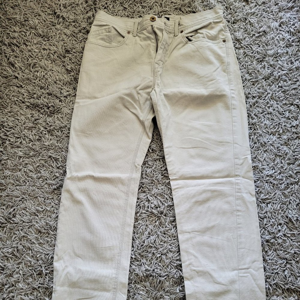 Straight Fit Khaki Pants